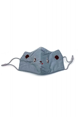 Cute Animal Print Cotton Kids Face Mask